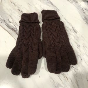 Womens knit gloves